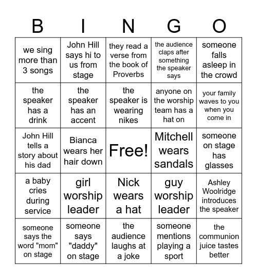 CCV June 17 Bingo Card