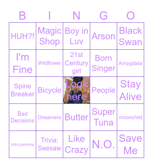 @hobimisser Bingo Card