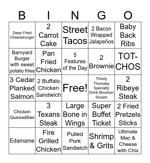 HoustonTexans Grille Bingo Card