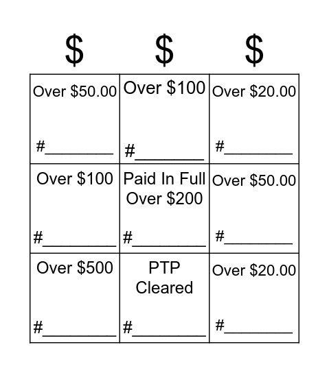 CCPF BINGO  Bingo Card