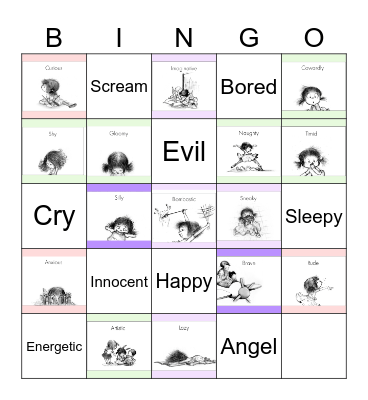 Danbi Bingo Card
