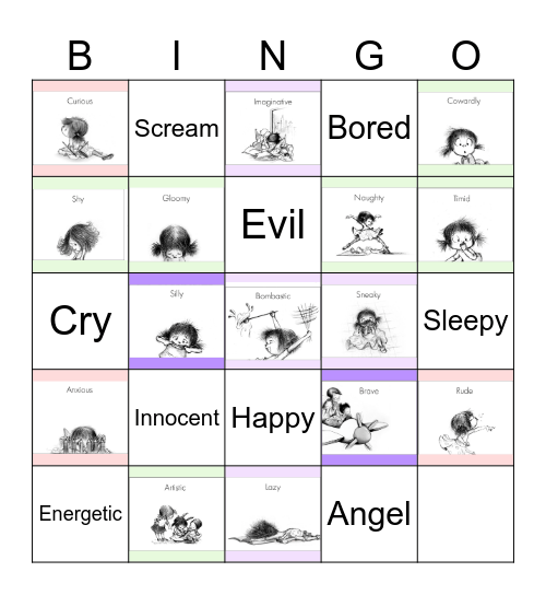 Danbi Bingo Card