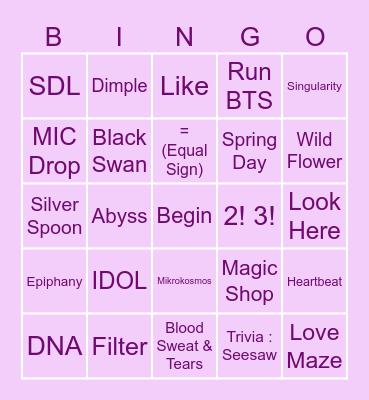 @shirisha_pabba Bingo Card