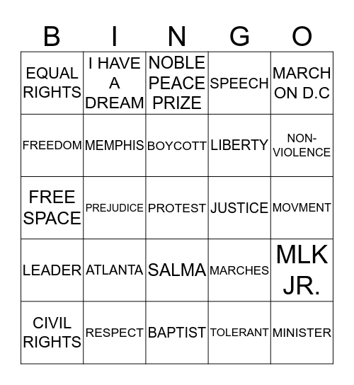 BRAIN MATTERS - BINGO Card