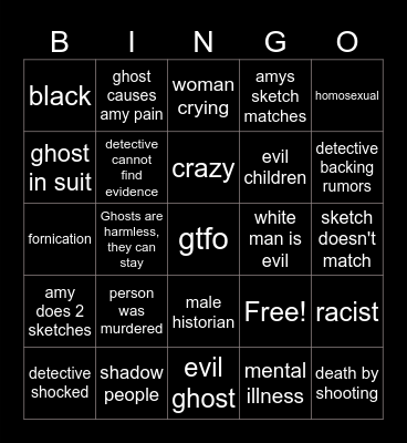 the dead files Bingo Card