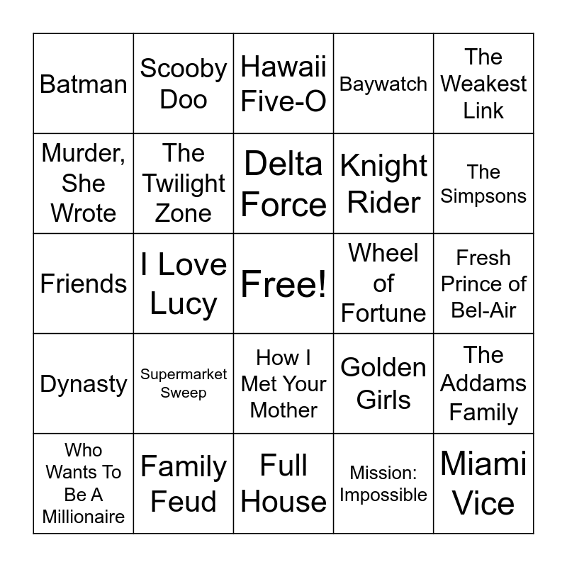 tv-theme-songs-bingo-card