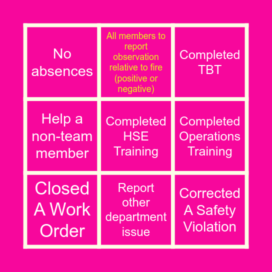 Summer Bingo Bonanza! Bingo Card