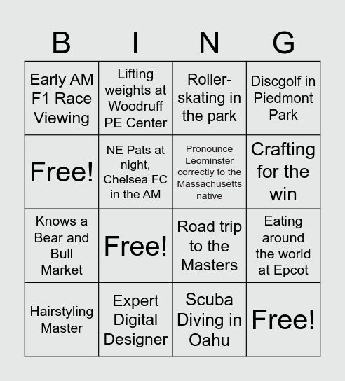 CBY 23-24 Bingo! Bingo Card