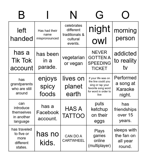 Diversity & Inclusion card 1 Bingo Card