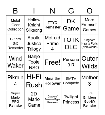 June 2023 Direct Bingo Card