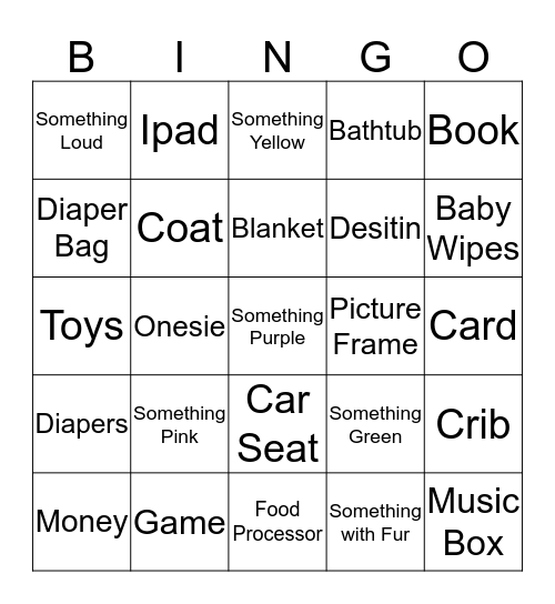 Hixon Winter Bloom  Bingo Card