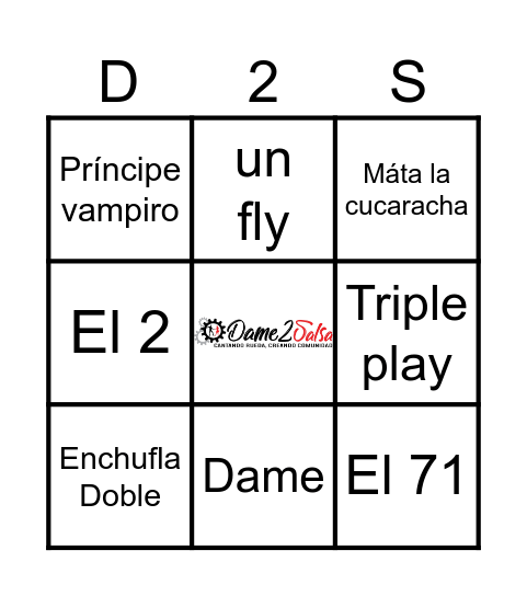 ¡Rueda Bingo! Nivel 1 Bingo Card