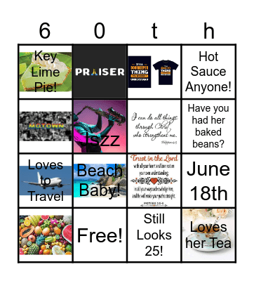 Happy Birthday Burnie! Bingo Card