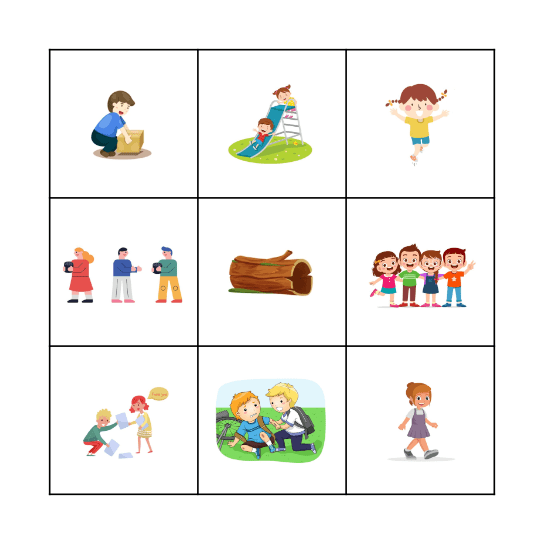 "Jack and Rick" Bingo Card