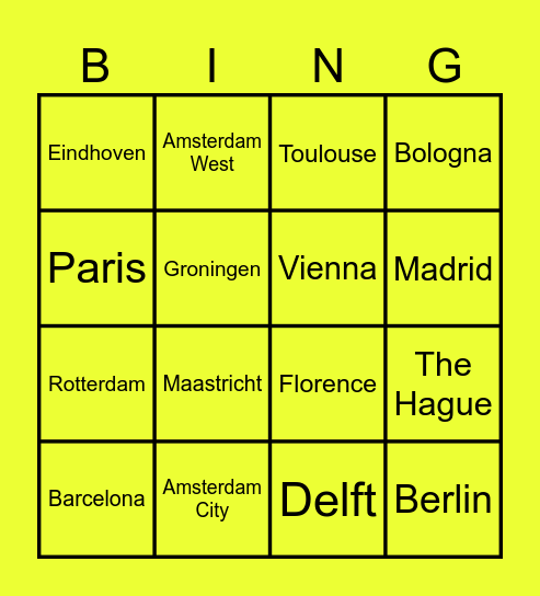 Inés Supervisor Beef Card Bingo Card