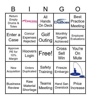 Happy Retirement Jim Reed!! Bingo Card