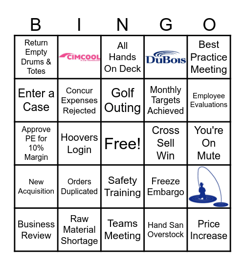 Happy Retirement Jim Reed!! Bingo Card