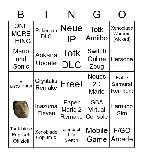 Direct Bingo Card