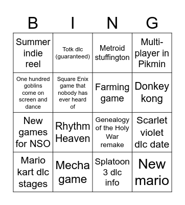 Bigo Bingo Card