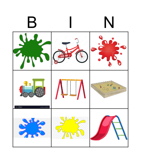 Infantil 3 Bingo Card