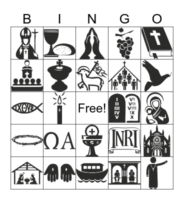 Farní den 2023 Bingo Card