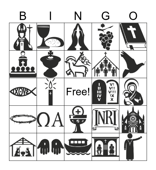 Farní den 2023 Bingo Card