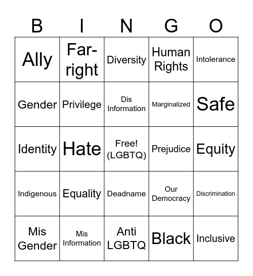 Don Darling Bingo Card