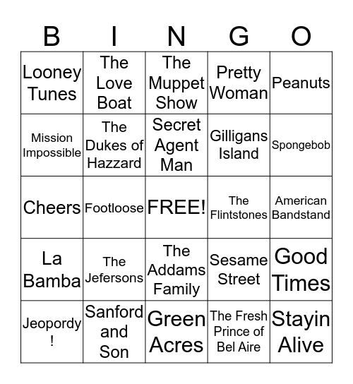 Bulldog  Bingo  Bingo Card