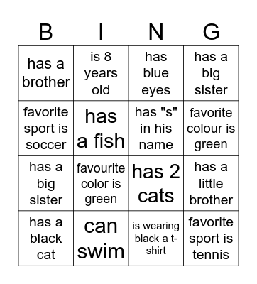 Last bingo Card