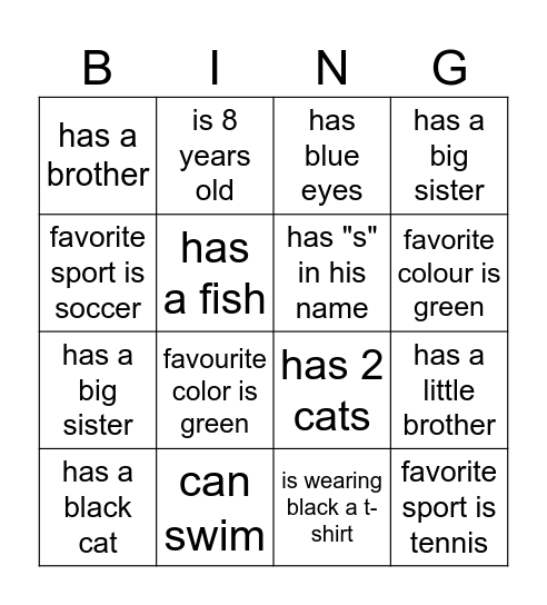 Last bingo Card