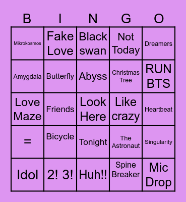 @stephmy7 Bingo Card