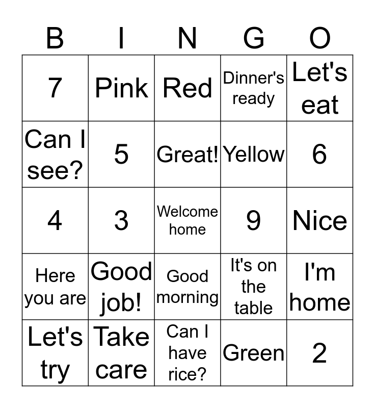 english-phrases-for-the-family-bingo-card