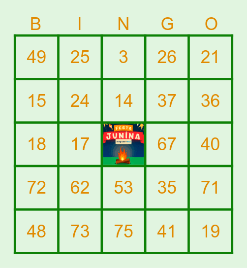 SHOW DE PRÊMIOS! Bingo Card