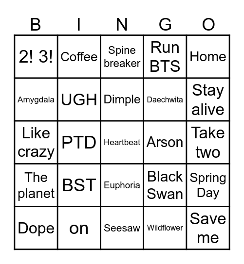 Pjmslvt_ Bingo Card