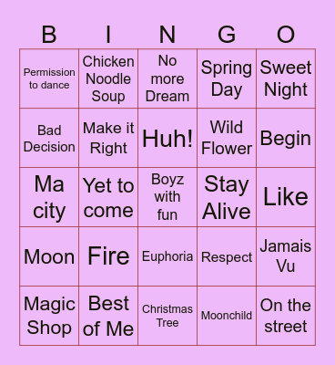bhAwAnA_bAngtAn Bingo Card