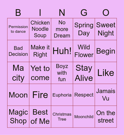 bhAwAnA_bAngtAn Bingo Card
