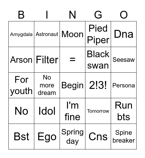 AM__Sanskruti Bingo Card