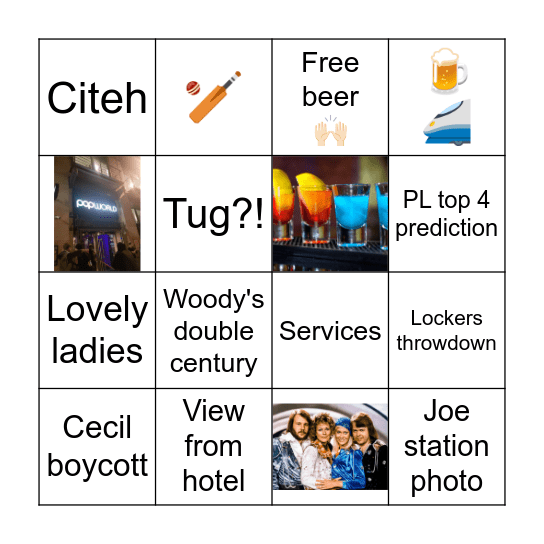 Need for Leeds Bingo Card