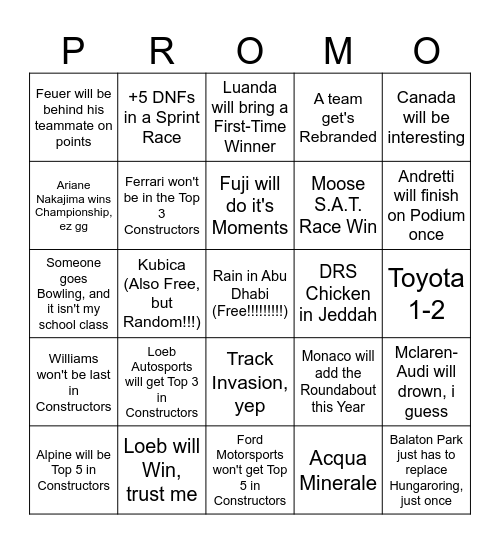 Untitled Parent f*cks my stepsister Bingo Card