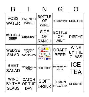 SERVER SALES BINGO Card