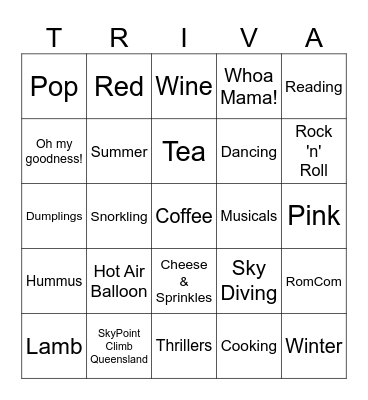 WHO KNOWS ANITA BEST? Bingo Card