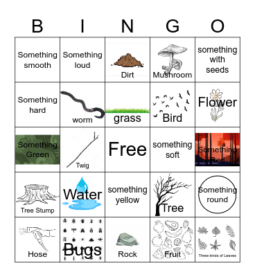 Oyd Scavenger hunt Bingo Card