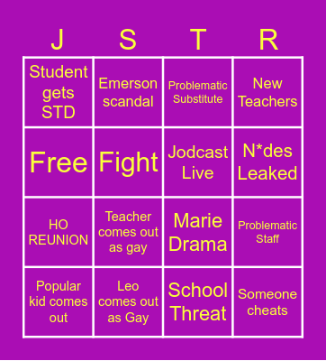 DMS 23-24 Bingo Card