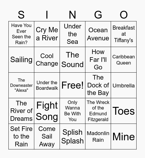 born-in-the-sign-of-water-bingo-card