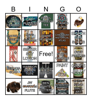 CHICKASAW COUNTRY Bingo Card