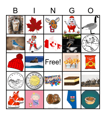 CANADA DAY!! Bingo Card