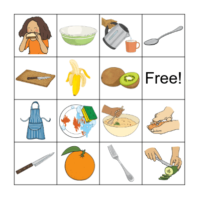 Cooking is fun! Bingo Card