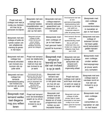 I WANT TO GET TO KNOW YOU!! Bingo Card