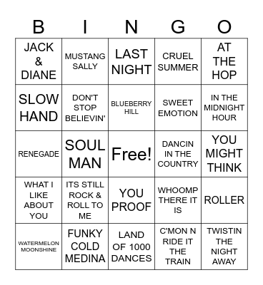 GATORS #2 Bingo Card