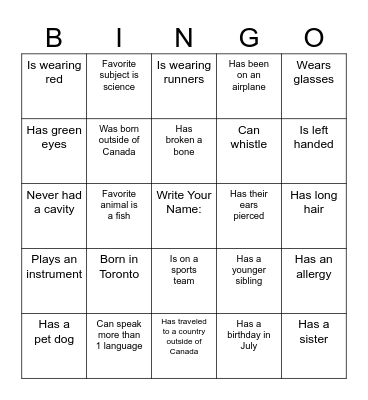 Mad Machines Bingo! Bingo Card